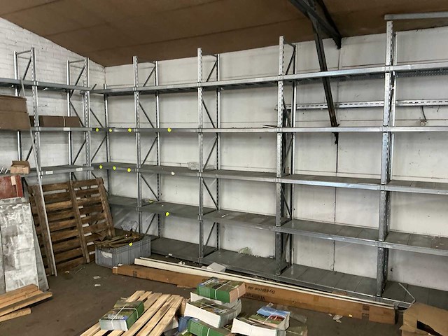 Stelling met planken 50x505x270 cm - afbeelding 10 van  16