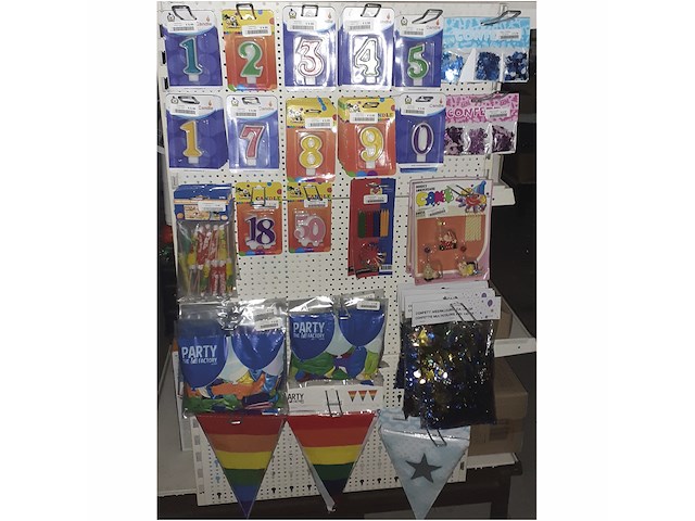 Stelling met taartkaarsen excl. stelling (d1001) - afbeelding 1 van  3