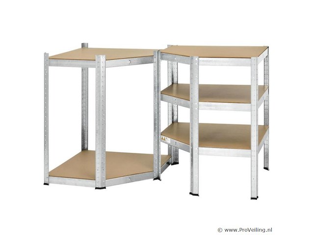 Stellingkast corner basic 180 x 70 x 70 - afbeelding 6 van  10