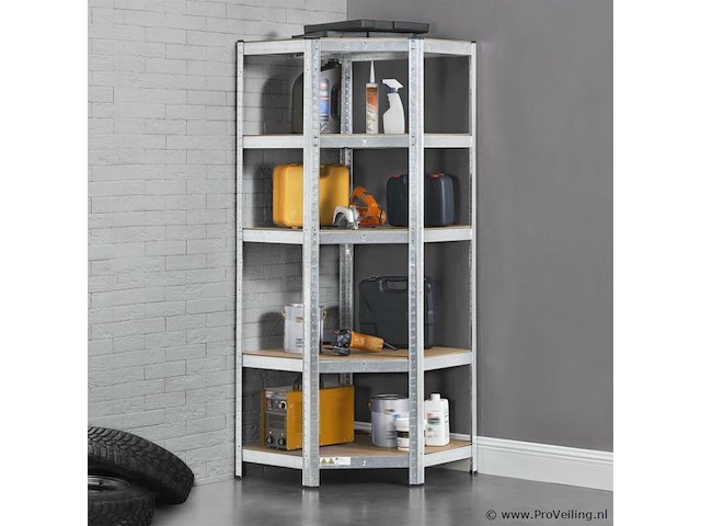 Stellingkast corner basic 180 x 70 x 70 - afbeelding 3 van  10