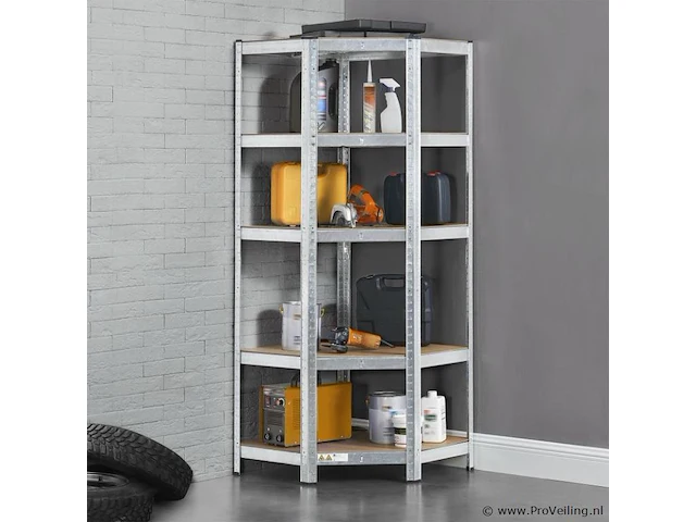 Stellingkast corner basic 180 x 70 x 70 - afbeelding 3 van  10