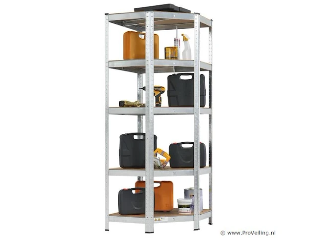 Stellingkast corner basic 180 x 70 x 70 - afbeelding 4 van  10