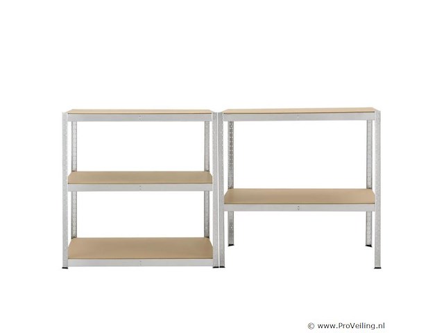 Stellingkast / magazijnkast basic 200 x 100 x 60 cm - afbeelding 11 van  20