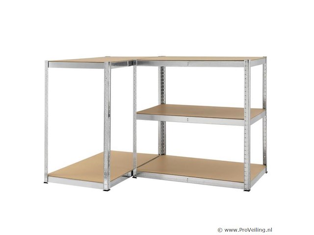 Stellingkast / magazijnkast basic 200 x 100 x 60 cm - afbeelding 9 van  20