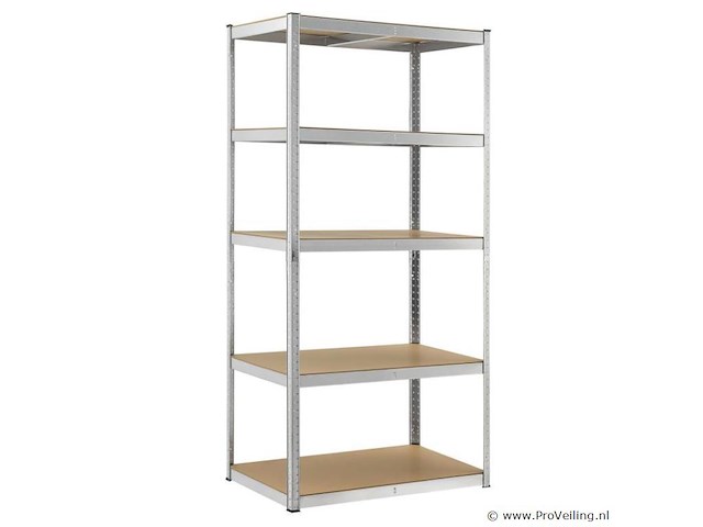 Stellingkast / magazijnkast basic 200 x 100 x 60 cm - afbeelding 1 van  20