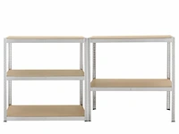 Stellingkast / magazijnkast basic 200 x 100 x 60 cm - afbeelding 11 van  20