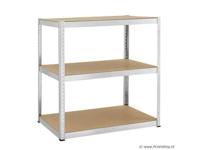 Stellingkast / magazijnkast basic 200 x 100 x 60 cm - afbeelding 8 van  20
