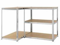Stellingkast / magazijnkast basic 200 x 100 x 60 cm - afbeelding 9 van  20