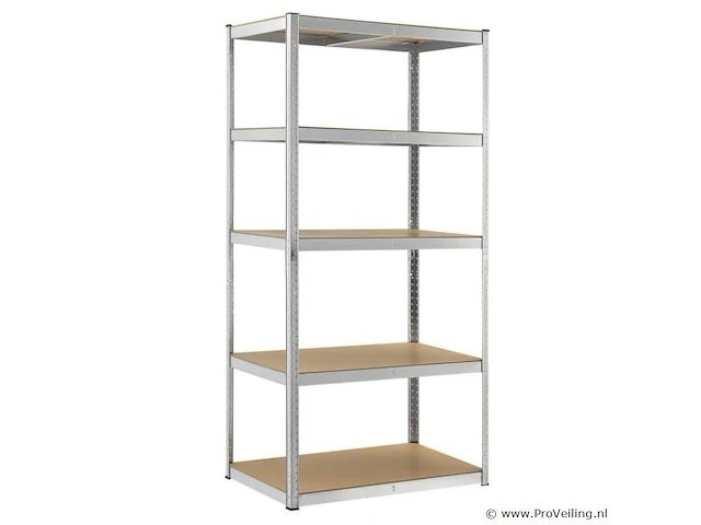 Stellingkast / magazijnkast basic 200 x 100 x 60 cm - afbeelding 1 van  20
