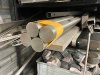 Stellingkast met reststukken staal, rvs en aluminium - afbeelding 6 van  11