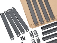 Stellingkast / opbergrek - corner easy - 160 x 75 x 75cm - afbeelding 10 van  14