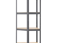 Stellingkast / opbergrek - corner easy - 160 x 75 x 75cm - afbeelding 13 van  14