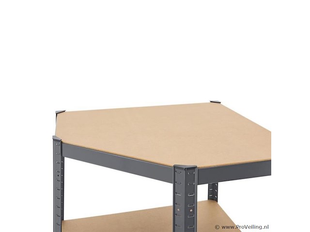 Stellingkast / opbergrek - corner easy - 160 x 75 x 75cm - afbeelding 3 van  14