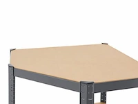 Stellingkast / opbergrek - corner easy - 160 x 75 x 75cm - afbeelding 3 van  14