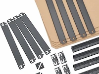 Stellingkast / opbergrek - corner easy - 160 x 75 x 75cm - afbeelding 10 van  14