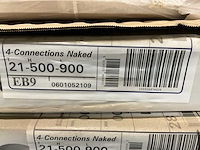 Stelrad 4-connections naked all in one paneelradiator (20x) - afbeelding 4 van  4