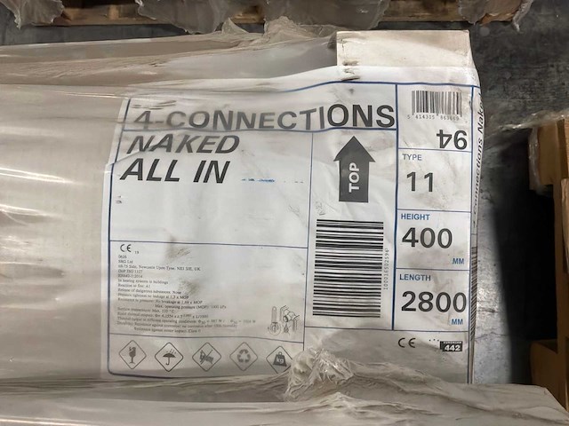 Stelrad 4-connections t22 naked all in radiator (13x) - afbeelding 3 van  4