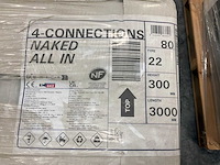 Stelrad 4-connections t22 naked all in radiator - afbeelding 3 van  4