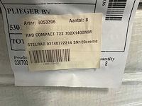 Stelrad compact all in radiatoren 700x1400mm type 22 (8x) - afbeelding 6 van  9