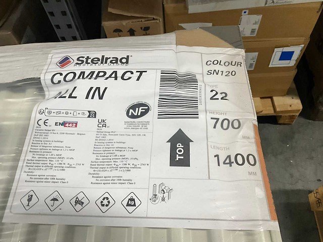 Stelrad compact all in t 22 radiator (8x) - afbeelding 4 van  4