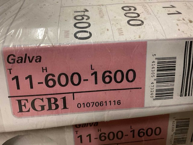 Stelrad galva 4-connecties t11 600x1600mm radiator - afbeelding 4 van  4