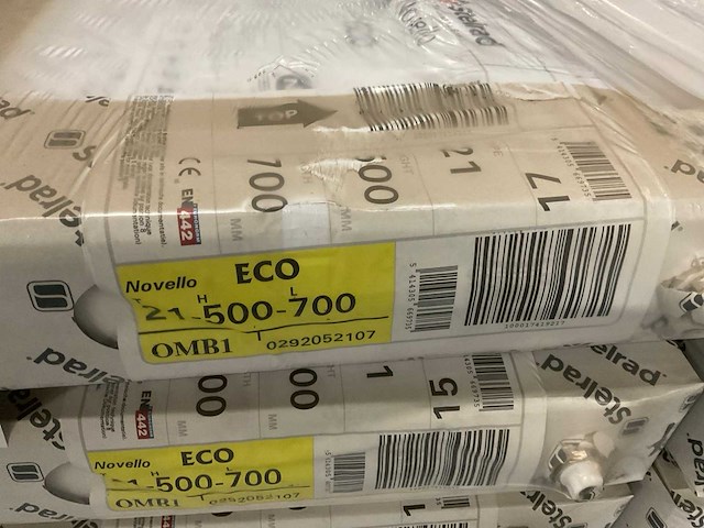 Stelrad novello eco 700x500 radiator (4x) - afbeelding 3 van  3