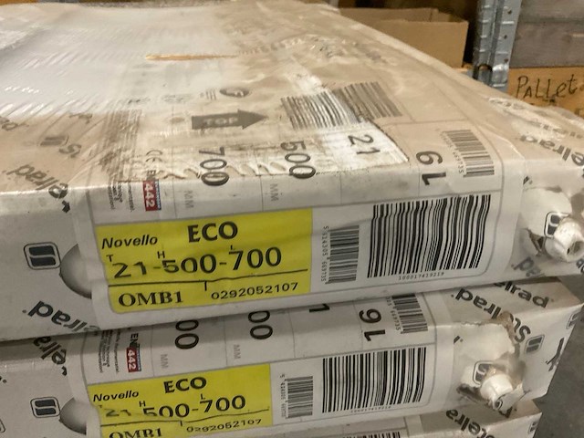 Stelrad novello eco 700x500 radiator (4x) - afbeelding 3 van  3