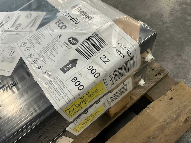 Stelrad novello eco radiator type 22 900x600mm (2x) - afbeelding 7 van  9