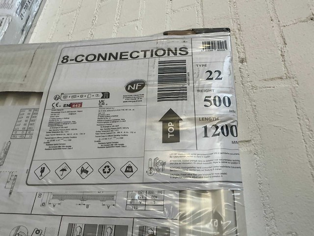 Stelrad novello paneelradiator (50x120 cm) - afbeelding 3 van  3