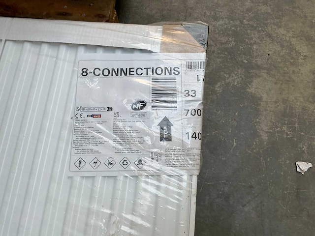 Stelrad planar paneelradiator (140x70 cm) - afbeelding 3 van  3