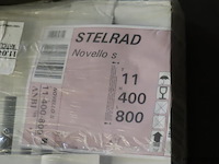 Stelrad radiator - 80x40cm | type novello | 6-connections - 90x40cm | nieuw in verpakking - afbeelding 3 van  4