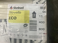 Stelrad radiator type 11 4-aansluitingen (400x800mm) (8x) - afbeelding 3 van  3