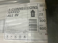 Stelrad radiator type 22 4-aansluitingen (300x600mm) (13x) - afbeelding 4 van  4