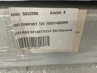 Stelrad radiator type 22 4-aansluitingen (700x1400mm) (8x) - afbeelding 3 van  4