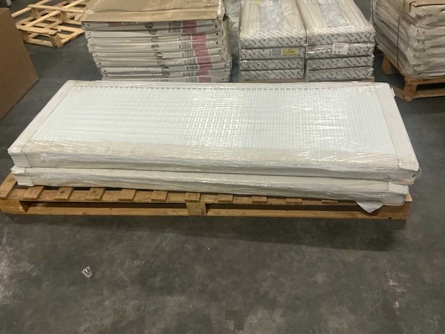 Stelrad radiator type 22 4-aansluitingen (700x2000mm) (2x) - afbeelding 2 van  3