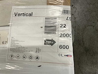 Stelrad vertex type 22 radiator 200x60cm - afbeelding 1 van  1