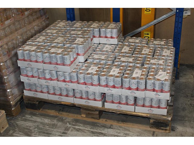 Stelz grapefruit hard seltzer 708 blikken met tht 5-2026. bod is inclusief 106,20 euro statiegeldwaarde - afbeelding 2 van  2