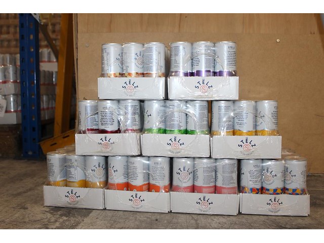 Stelz hard seltzern in negen smaken 9 x 12 blikken voornamelijk tht 2026 en 2027. bod is inclusief 16,20 e... - afbeelding 3 van  3