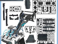 Stem bouwen hydraulische constructie voertuigen speelgoed - afbeelding 2 van  3