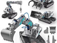 Stem bouwen hydraulische constructie voertuigen speelgoed - afbeelding 1 van  3