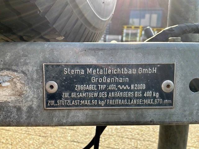 Stema hp 401 aanhangwagen - afbeelding 6 van  16
