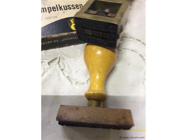 Stempel + stempelkussen - afbeelding 2 van  3