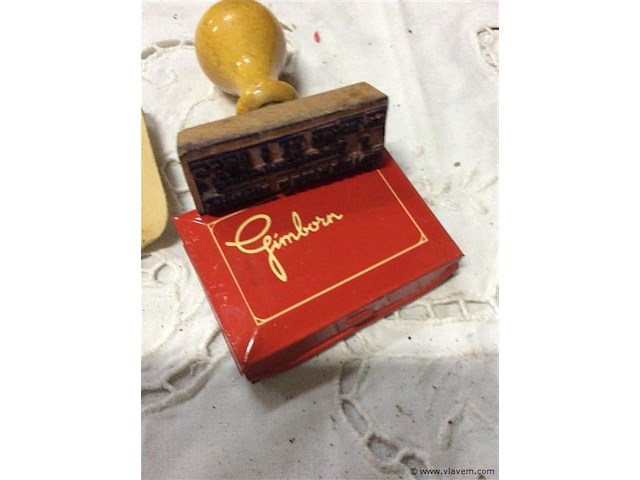 Stempel + stempelkussen - afbeelding 3 van  3