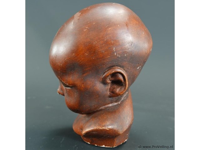 Stenen babyhoofd - afbeelding 3 van  5