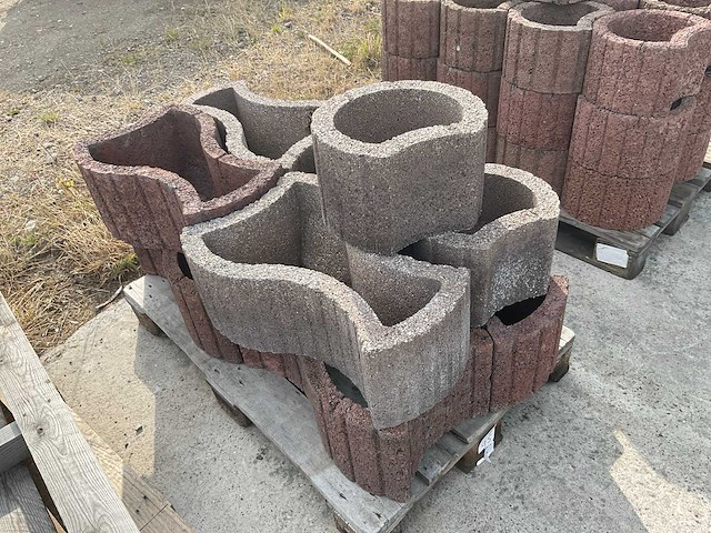 Stenen bloembakken (10x) - afbeelding 2 van  7