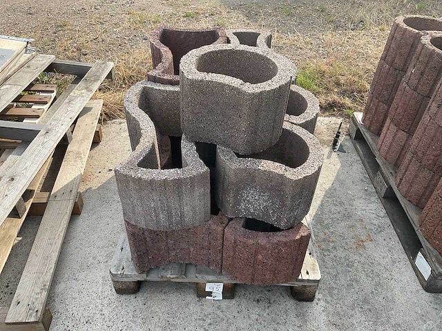 Stenen bloembakken (10x) - afbeelding 3 van  7