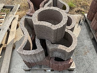 Stenen bloembakken (10x) - afbeelding 4 van  7