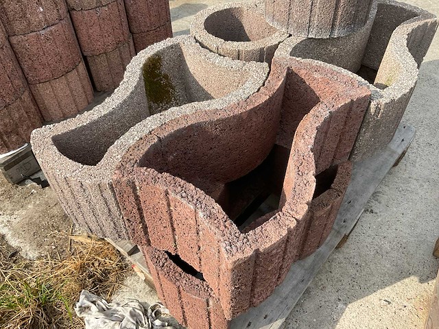 Stenen bloembakken (10x) - afbeelding 6 van  7