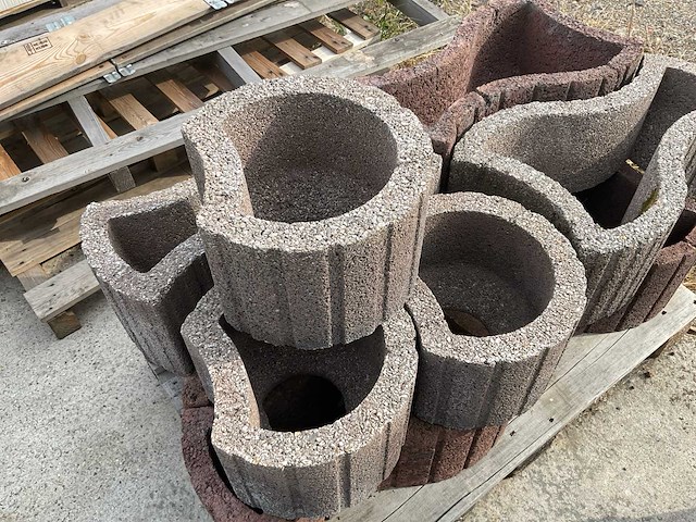 Stenen bloembakken (10x) - afbeelding 7 van  7