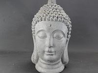 Stenen boeddha hoofd - afbeelding 1 van  5